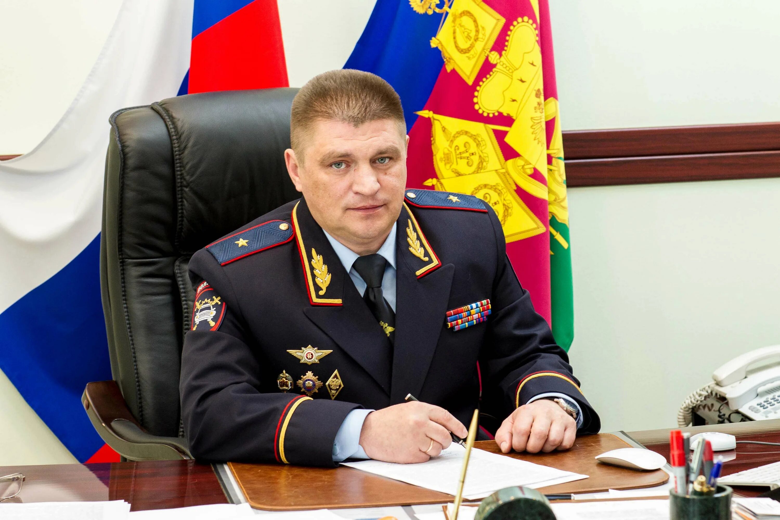 Генерал Капустин ГИБДД Краснодарского края. Начальник гаи края