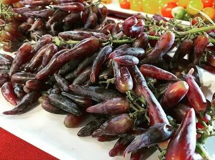 Виноград сорт перцовый красный