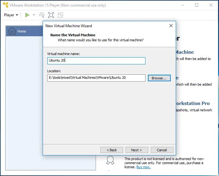 Vm path