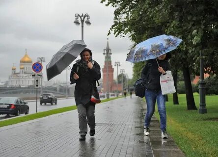 Сколько будет идти дождь в москве