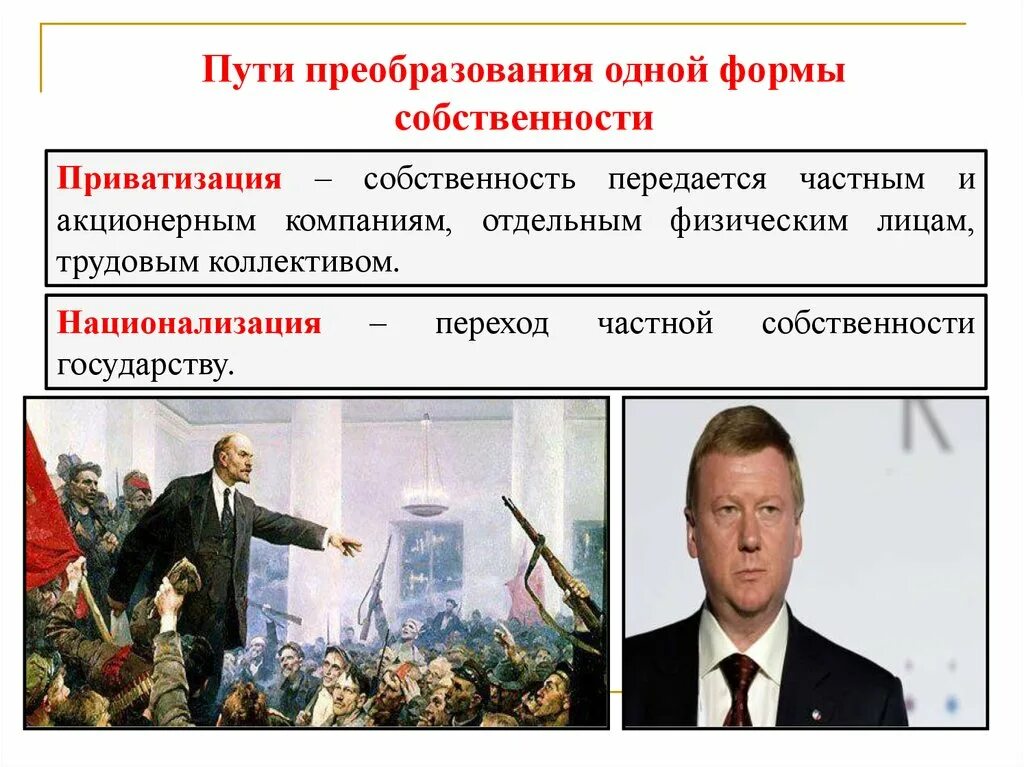Национализация какая собственность. Национализация и приватизация собственности. понятие приватизация и национализация. пути преобразования собственности. приватизация и национализация собственности в рф.