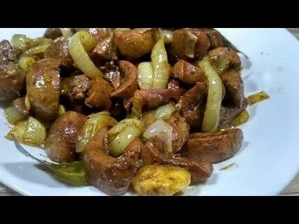 Почки свиные жареные с луком рецепт