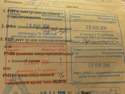 Кардиолипиновая проба что это за анализ