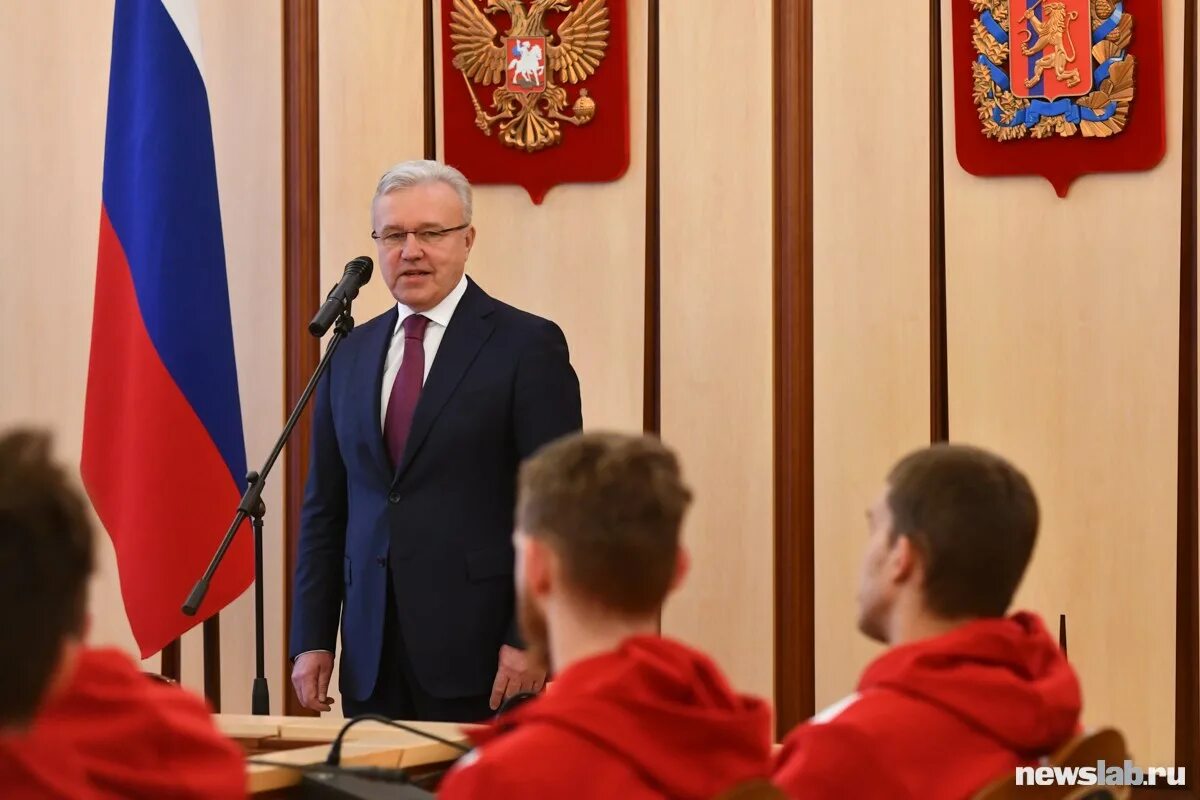 поздравление губернатора красноярского края