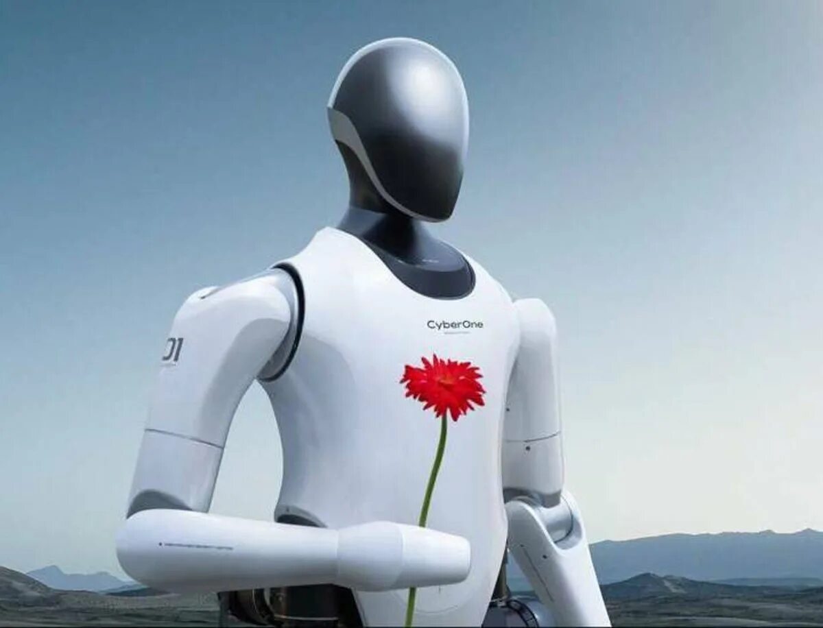 Тема человек и робот. Робот от Xiaomi CYBERONE. Cyber one робот Xiaomi. Роботы будущего. Робот гуманоид.