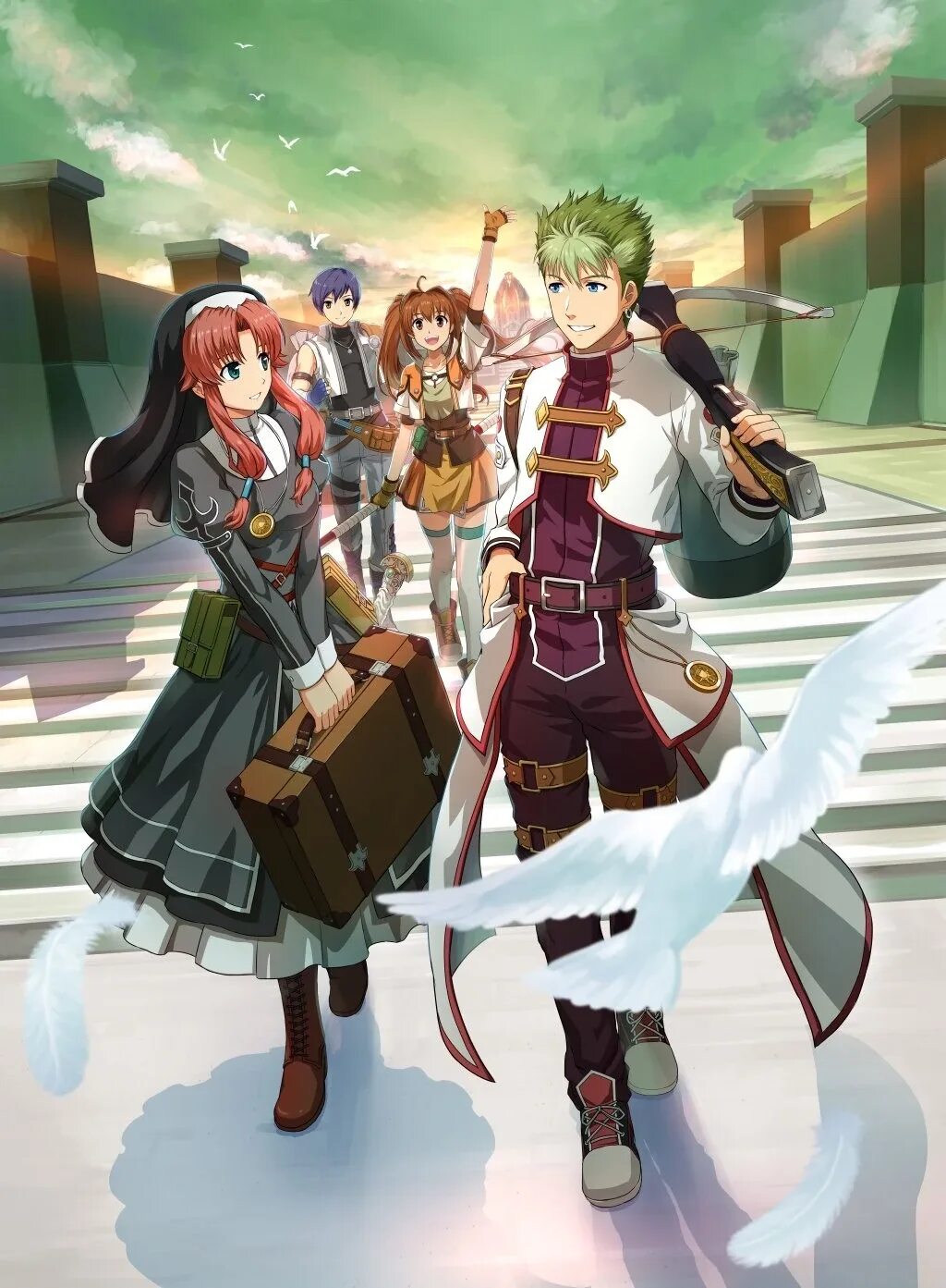Trails in the sky. Sora no kiseki. The legend of heroes kiseki. Legend of heroes trails of the sky. Sora no kiseki.
