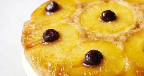 Пирог с ананасами