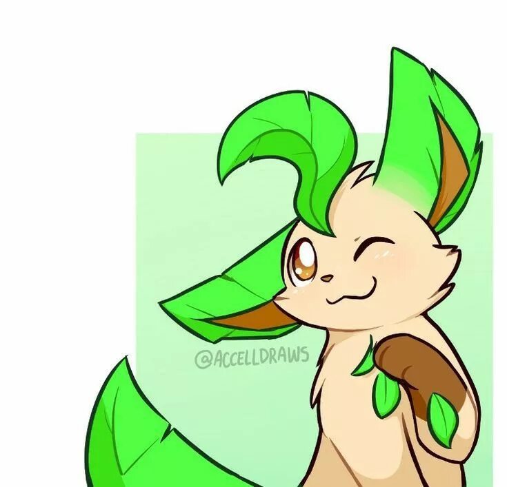 Accelldraws. Leafeon furry. Accell draws Eevee.