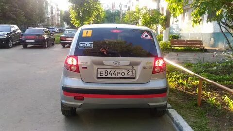 Задние стопы хендай гетц
