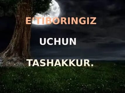 Etiboringiz uchun rahmat foto