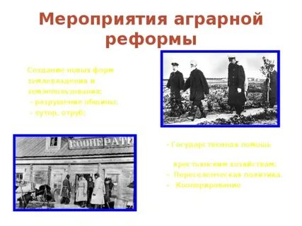Введение хуторов и отрубов