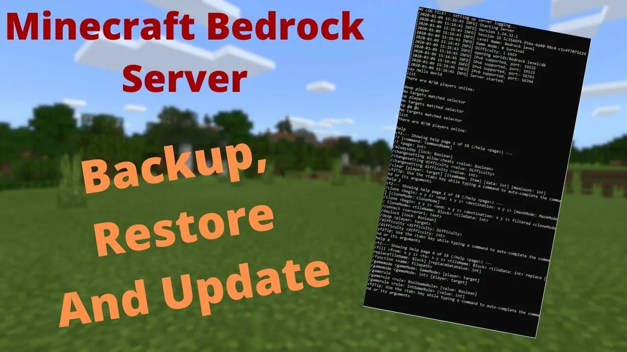 Minecraft dedicated server