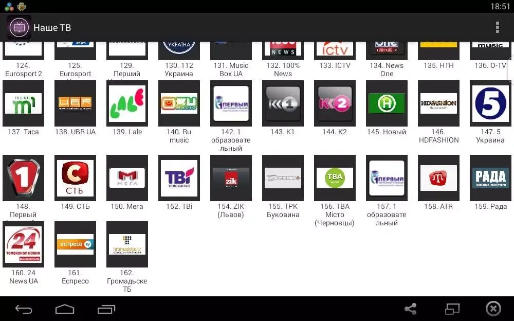 ТВ каналы. Наше ТВ. Андроид ТВ. ТВ канал "наш".