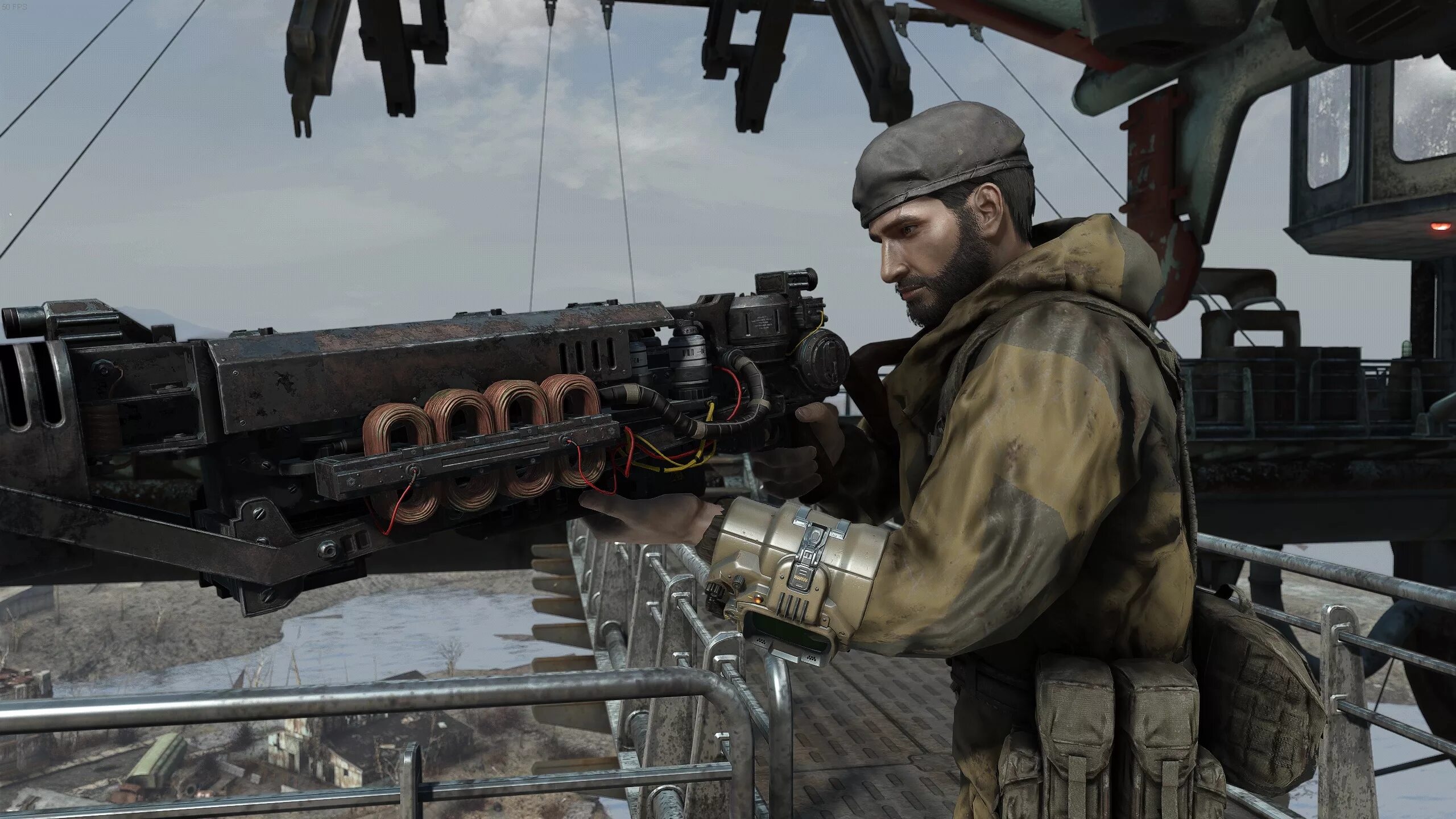 Fallout гаусс. Винтовка гаусса fallout 4. fallout 4 gauss rifle. карабин гаусса fallout 4.