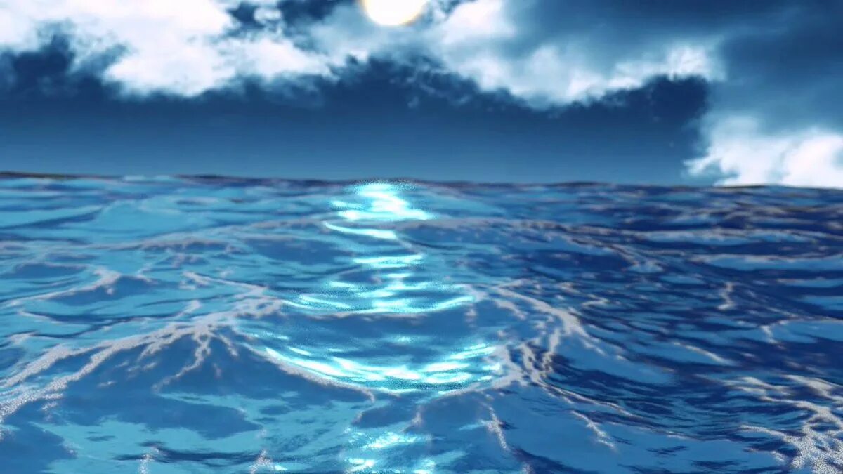 3 d ocean