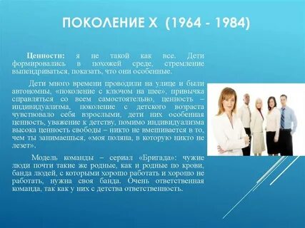 1975 год какое поколение