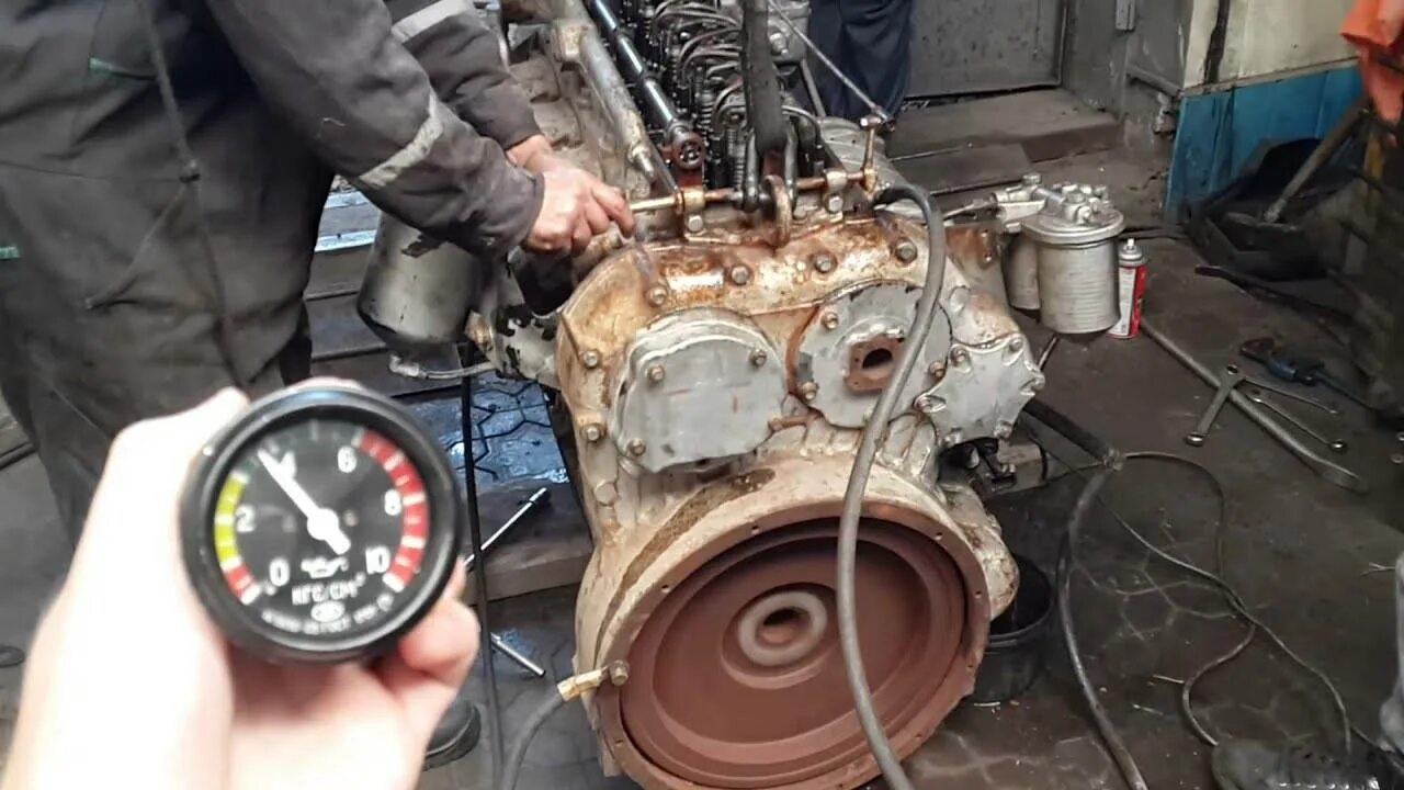 Запуск дизельного двигателя