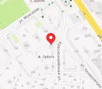 Ул краснознаменная воронеж карта