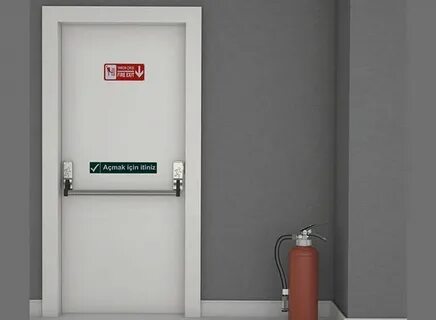 Пожарный выход дверь