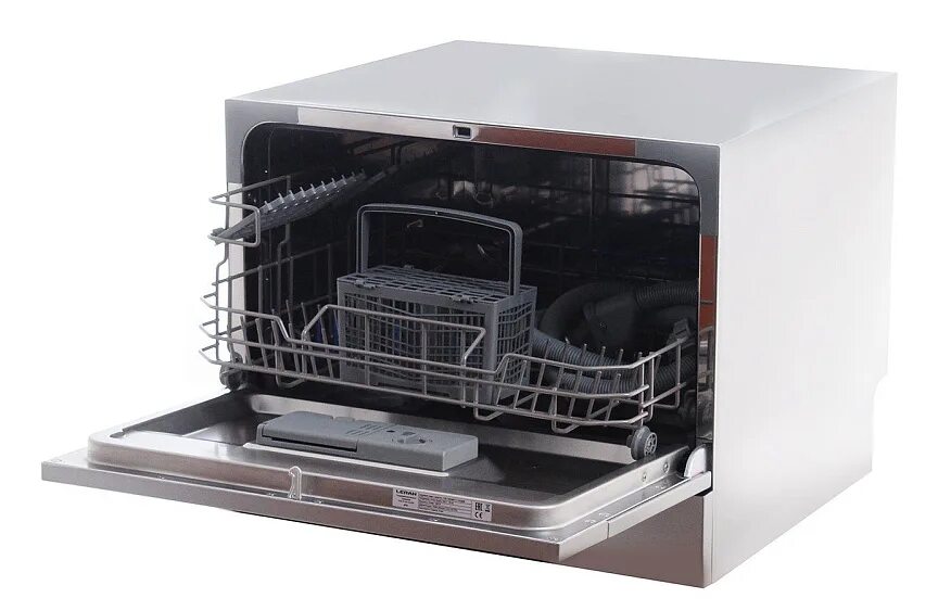 Посудомоечная машина Leran CDW 55-067. Посудомоечная машина настольная Leran CDW 55-067 White. Leran посудомоечная машина настольная. Посудомоечная машина Леран маленькая настольная.