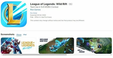 Ошибка учетной записи wild rift