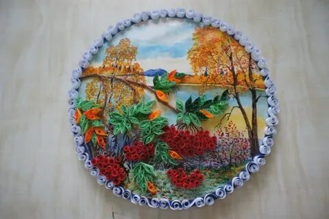 Квиллинг поделки осень