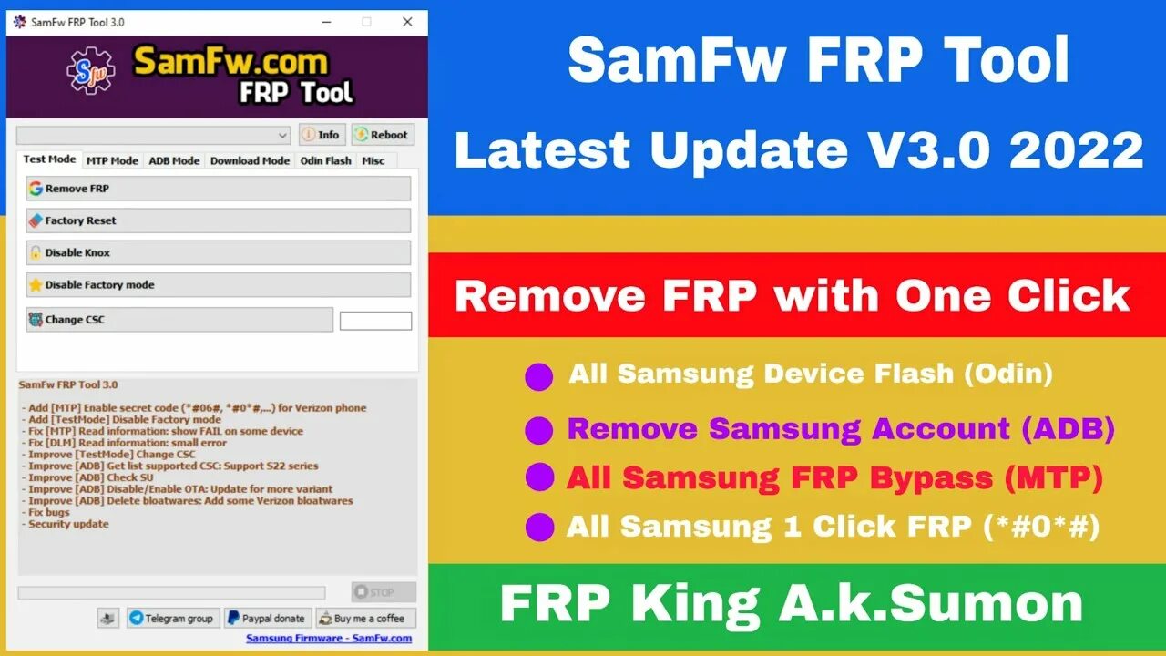 Samfw frp tool 4.9