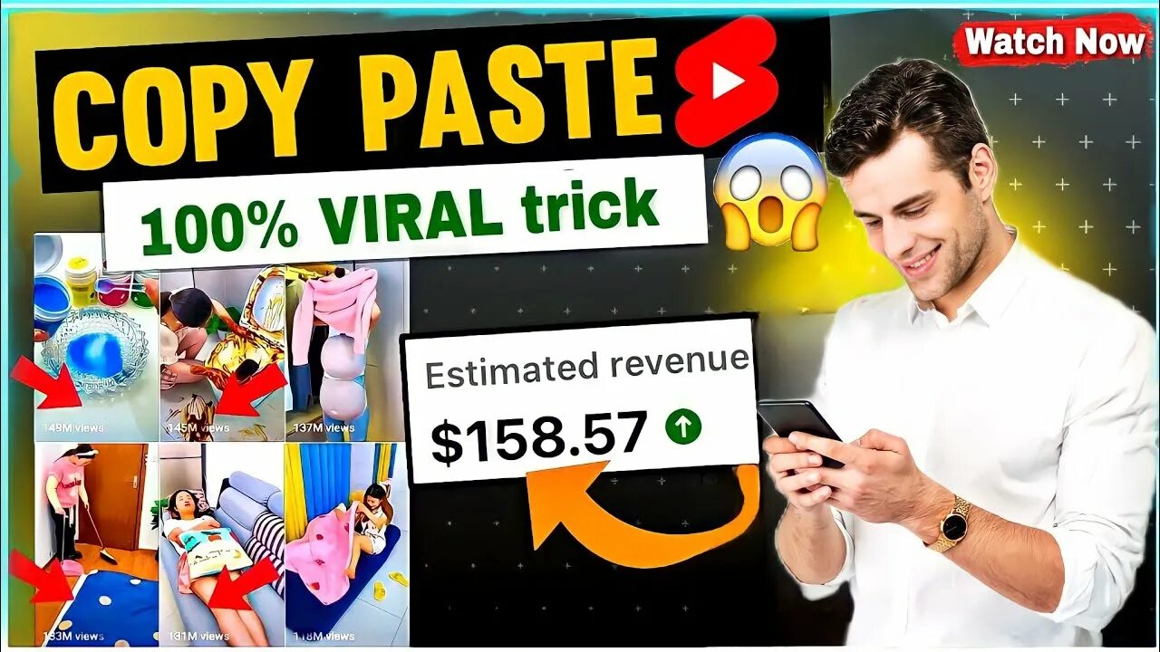 Paste video youtube. Maket youtube shorts .bmp.