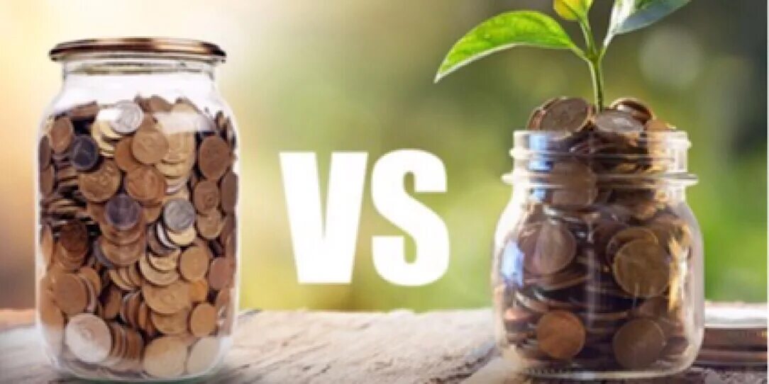 Saving meaning. Investment vs saving. using savings. investing is better that saving.