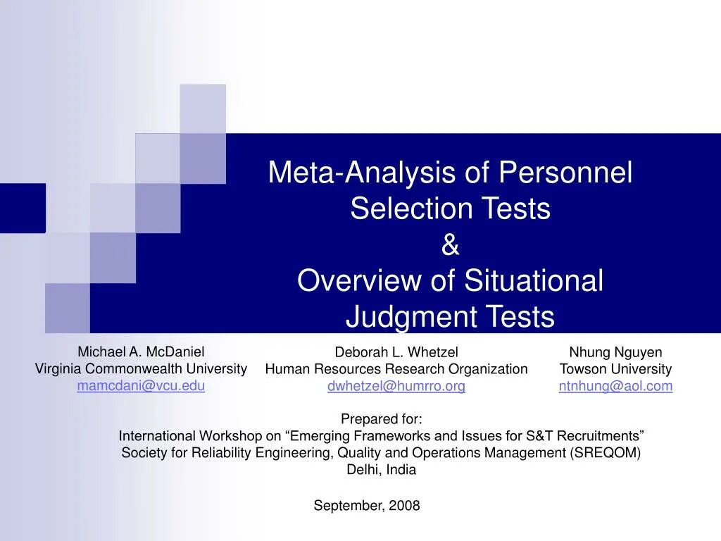 Selection tests. Personnel selection программа. deutsche bank situational judgement test. prentice hall. part ii selection of personnel.