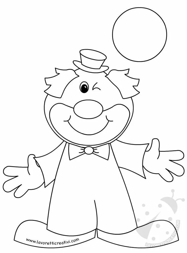 Шаблон клоуна для аппликации для детей. Клоун шаблон. Аппликация "клоун". Шаблон клоуна для рисования для детей. Шаблон клоуна для рисования.
