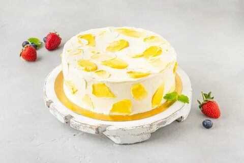 Торт пюре маракуйи