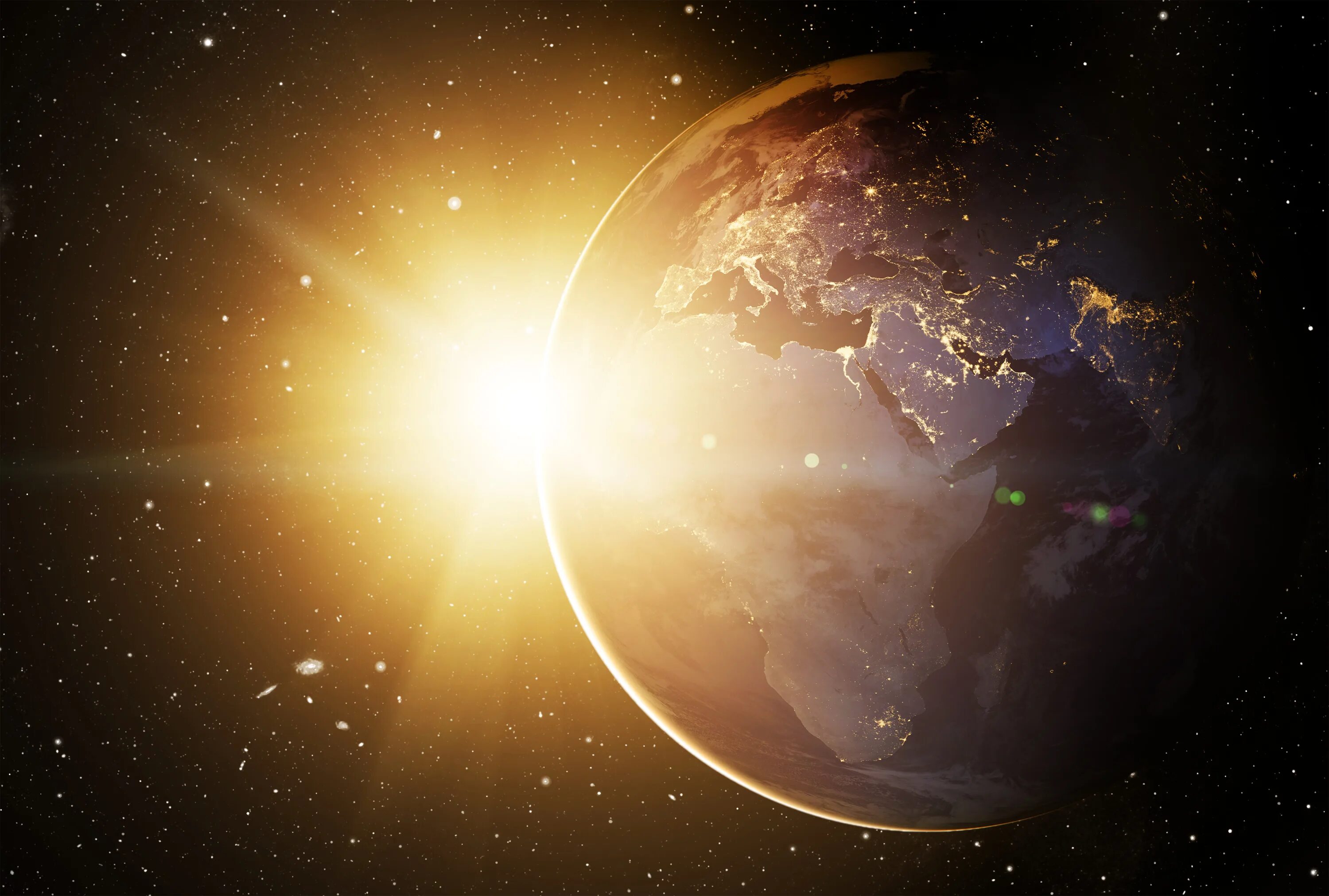 Свет солнца достигает земли за минуту. Солнце и земля. Солнце в космосе. Солнце Планета. Планета земля и солнце.