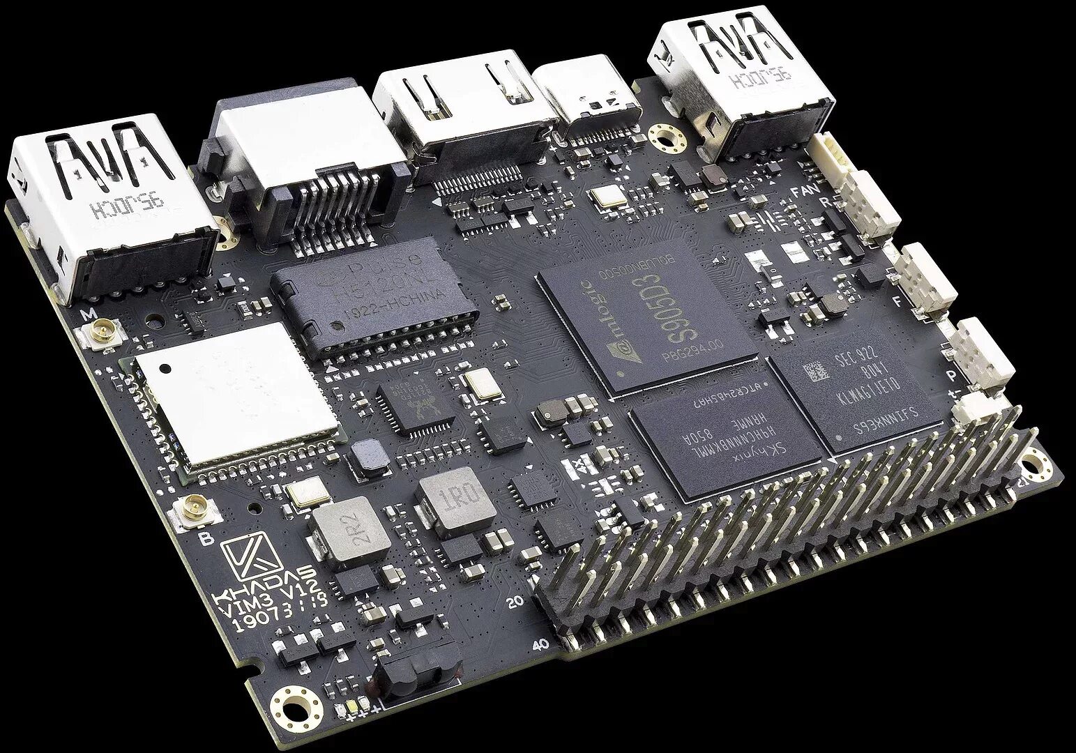 Процессор Amlogic s905. Одноплатный компьютер Arm Cortex 53. Khadas vim3. Vim3 Basic Amlogic a311d.