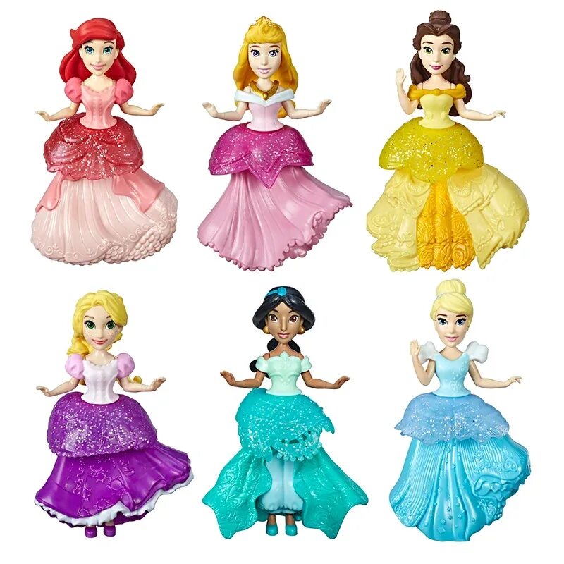 Принцессы диснея купить. Куклы Хасбро принцессы Дисней. Кукла Hasbro Disney Princess Royal clips, 9 см, e3049. Принцесс мини-кукла 6pak Disney Hasbro. Disney куклы "принцессы - модницы".