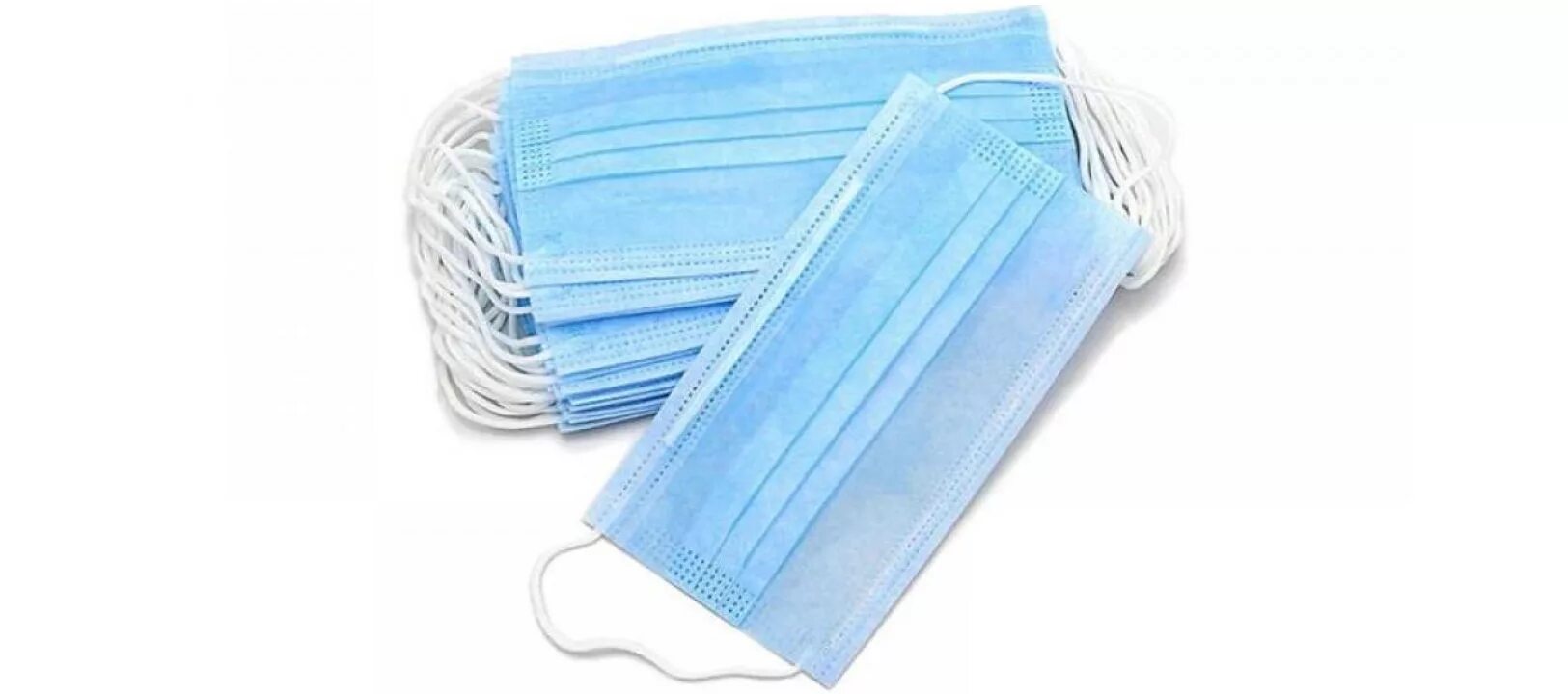 Голубая п/э смз-50/2500пак 50шт/уп. 3-слойная синяя бс пачкада 50шт. Маска медицинская 3-х слойная. Маски медицинские 3 х. ), комфорт+.