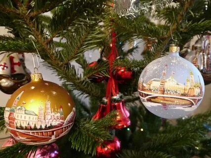Новогодние игрушки свечи и хлопушки ремикс