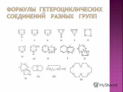 Химия гетероциклических соединений