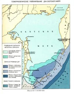 Крупнейшие острова охотского моря