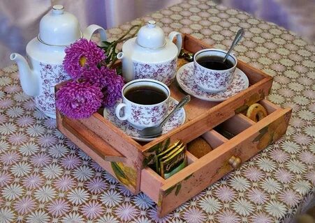 Сервировка подноса