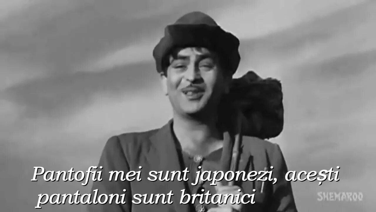 Нет отпуска для господина мэра 1951. Радж Капур господин 420. Радж Капур Mera Joota.