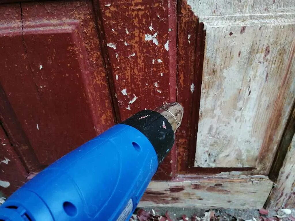 Как быстро убрать старую краску