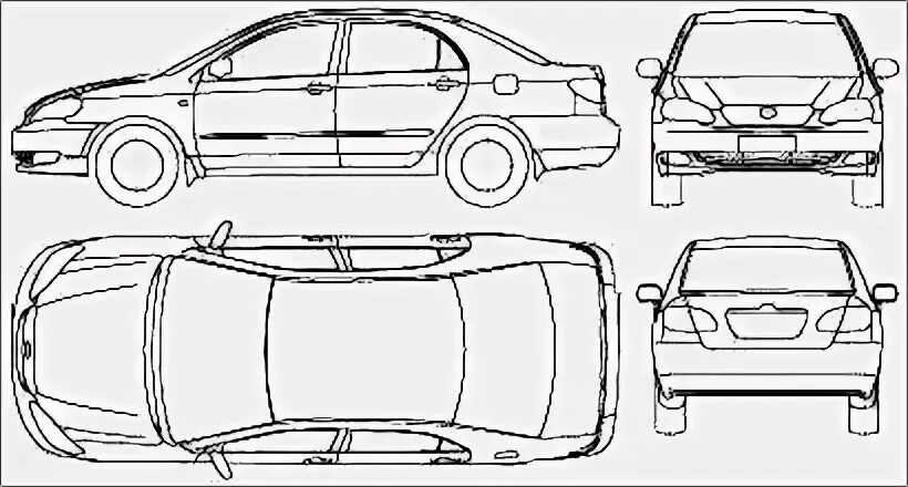 Toyota corolla 2021 чертежи. Toyota corolla fielder чертеж. Toyota corolla levin ae111 чертеж. Toyota corolla 2008 габариты. Тойота королла чертежи.