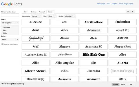 Google font download