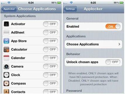 Choose apps