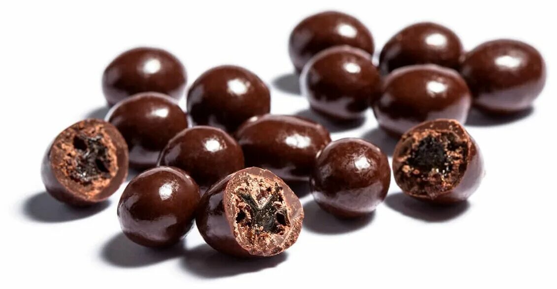 драже изюм в шоколадной глазури