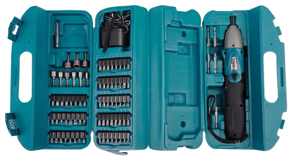 Аккумуляторная отвертка для точных работ. Makita 6723dw (6723dw). аккумуляторная отвертка makita 6723dw. электроотвертка makita 6723 dw. отвертка аккумуляторная макита с набором бит.