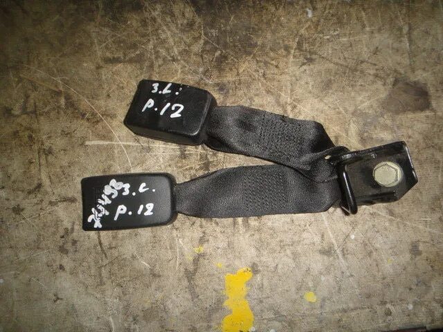Ремень безопасности Nissan Primera P12 2002-2007 542434261D, правый передний куп