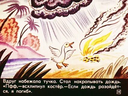 Индийская сказка про сливу костер и ручей