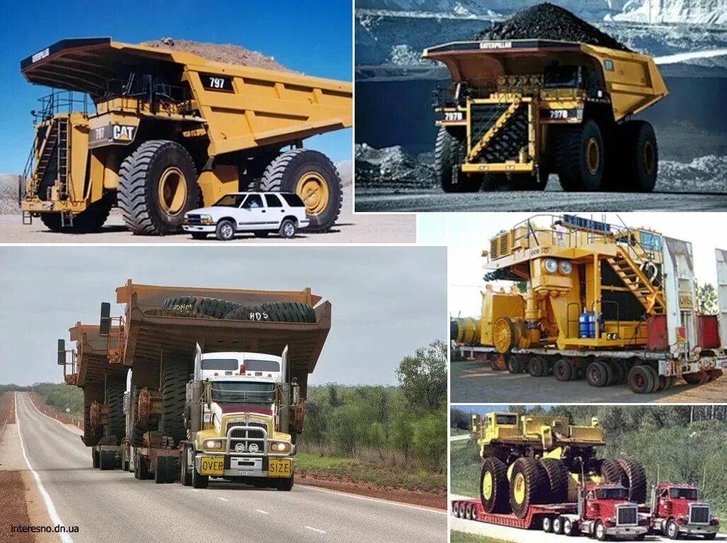 Сборник больших машин. БЕЛАЗ И Катерпиллер сравнение. Caterpillar 797b. Машина большая. Огромные машины.